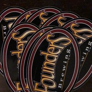 Founders Brewing Stickers